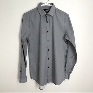 Topman 100% cotton button-down long sleeve dress shirt sz S